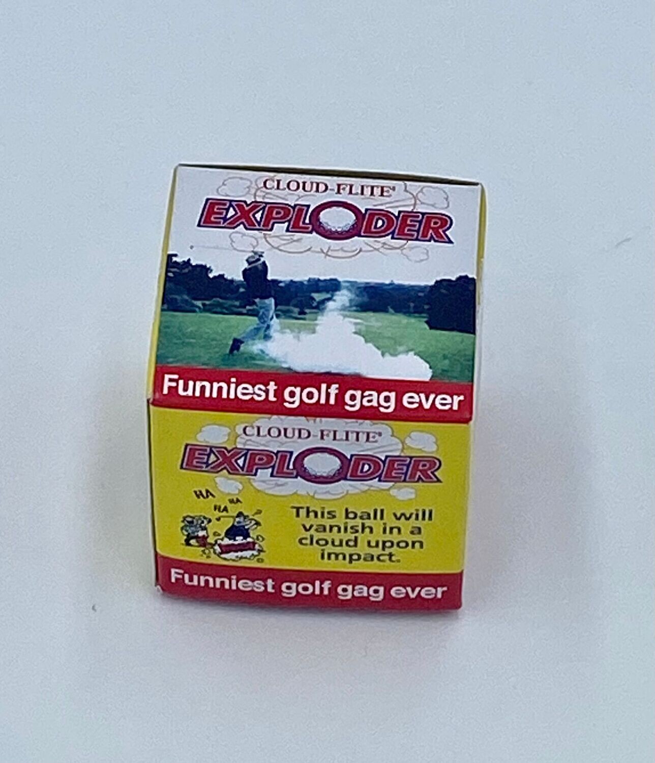 Exploder Jokeball, Golfball der explodiert