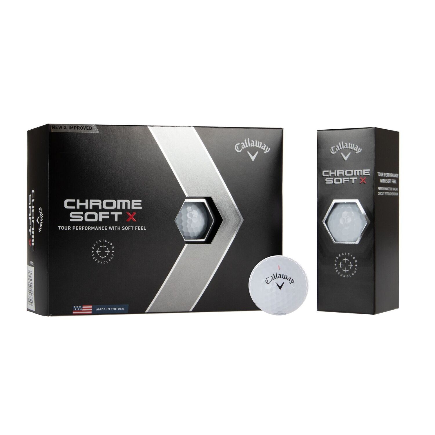 Callaway Chrome Soft 20, Golfball mit  Ihrem Logo