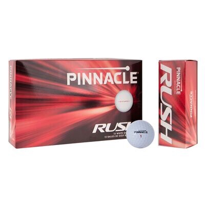 Pinnacle Rush Golfball mit ihrem Logo Druck