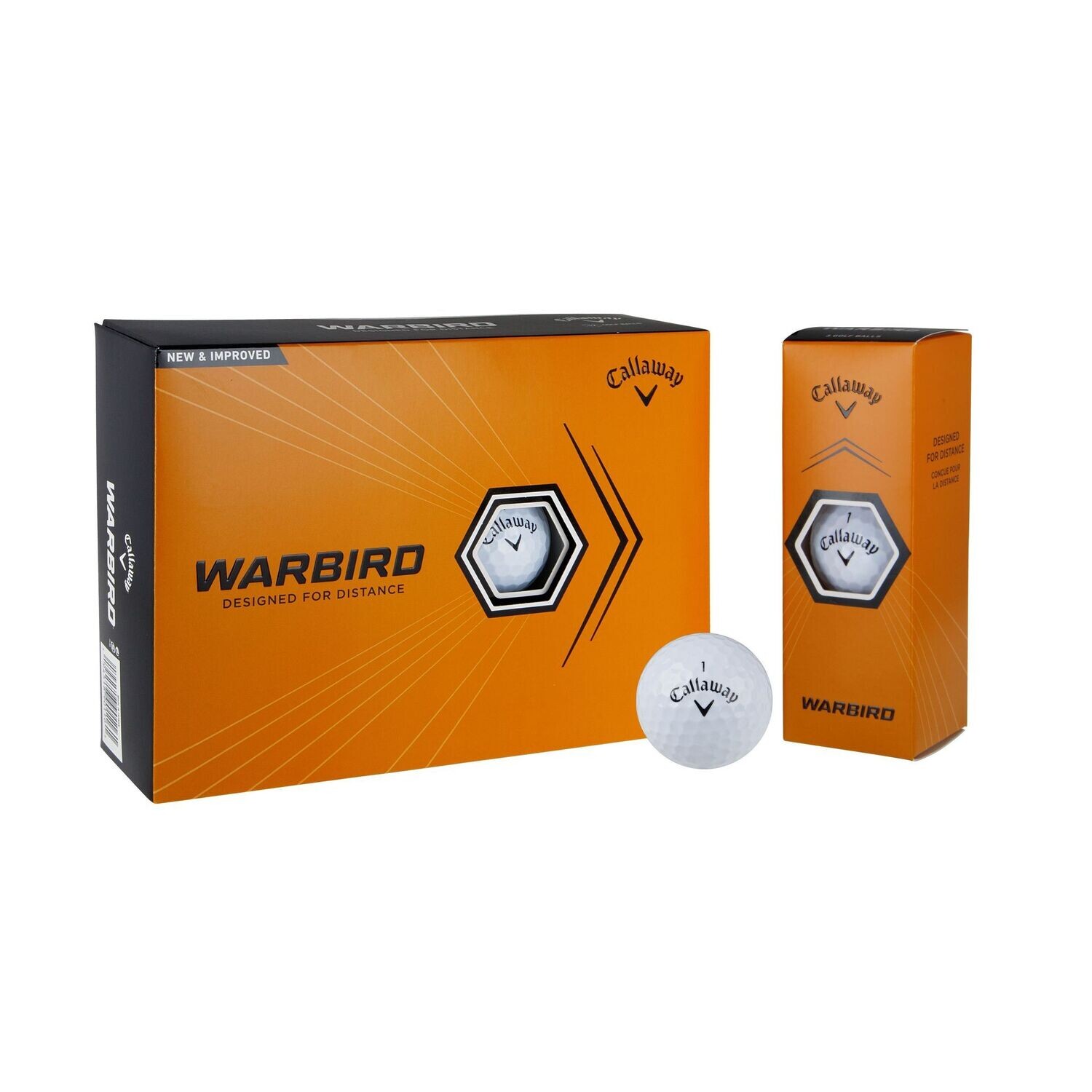 Callaway Warbird Golfball mit ihrem Logo Druck
