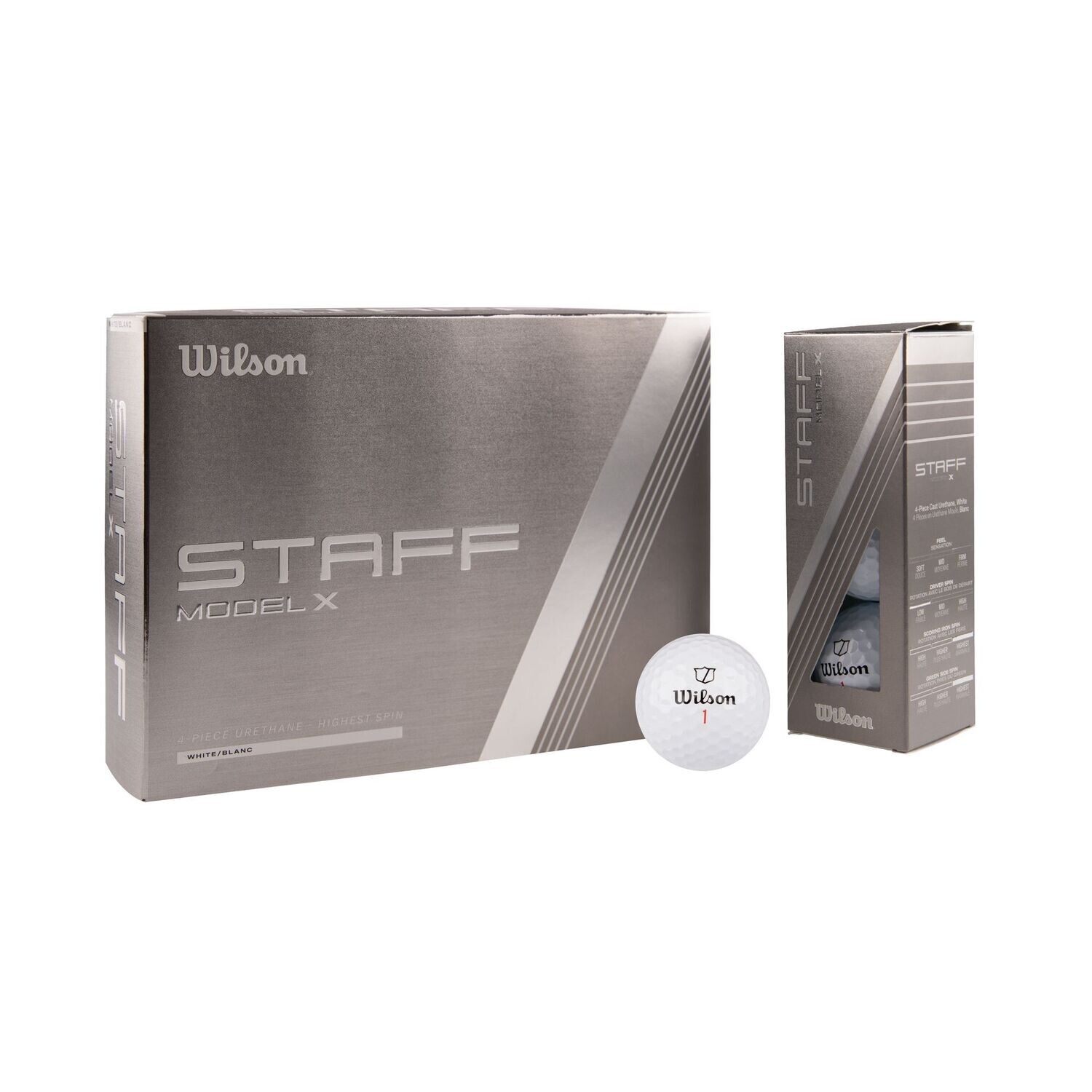 Wilson Staff Model Golfball mit ihrem Logo Druck