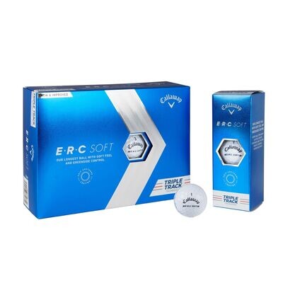 Callaway ERC Soft Triple Track Golfball mit ihrem Logo Druck