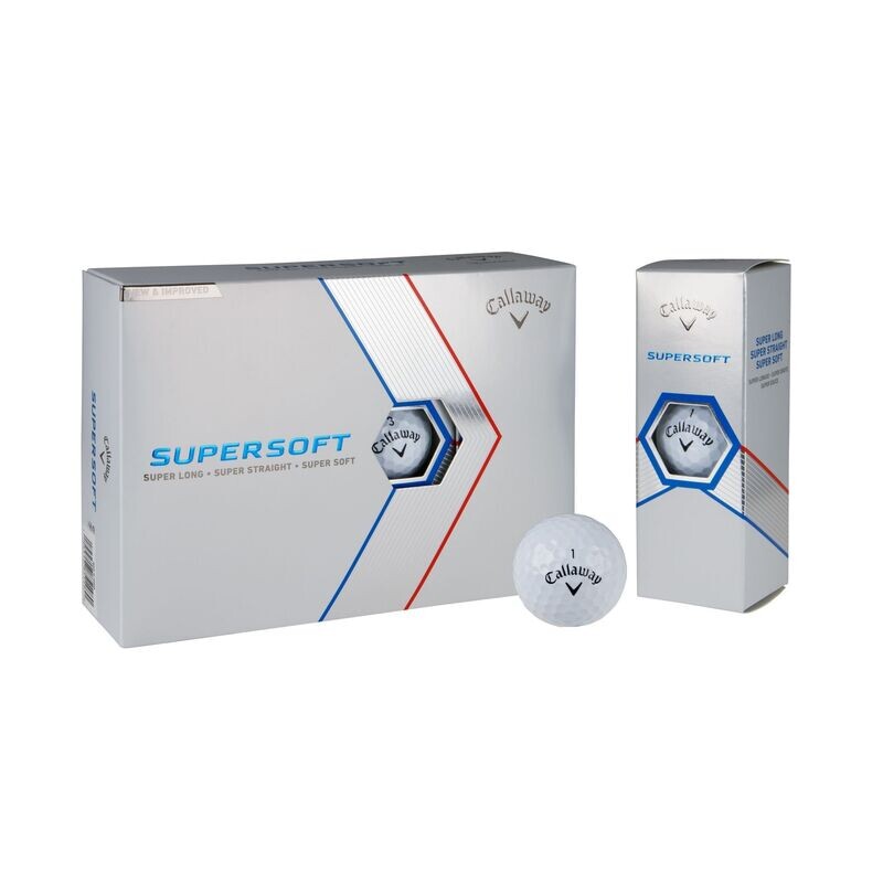 Callaway Super soft Golfball mit ihrem Logo Druck