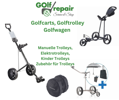 Golfcarts, Golftrollleys