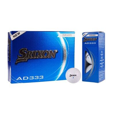 Srixon AD333 Golfball mit ihrem Logo Druck