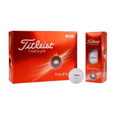 Titleist Trufeel Golfball mit ihrem Logo Druck