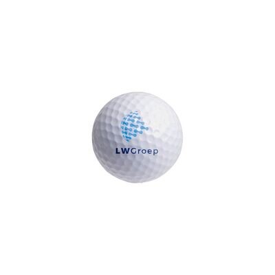 Blanco Golfball mit ihrem Logo Druck