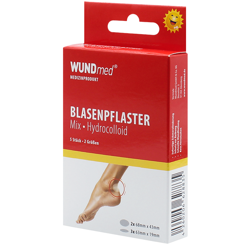 Blasenpflaster Mix, 5 Stück im Set
