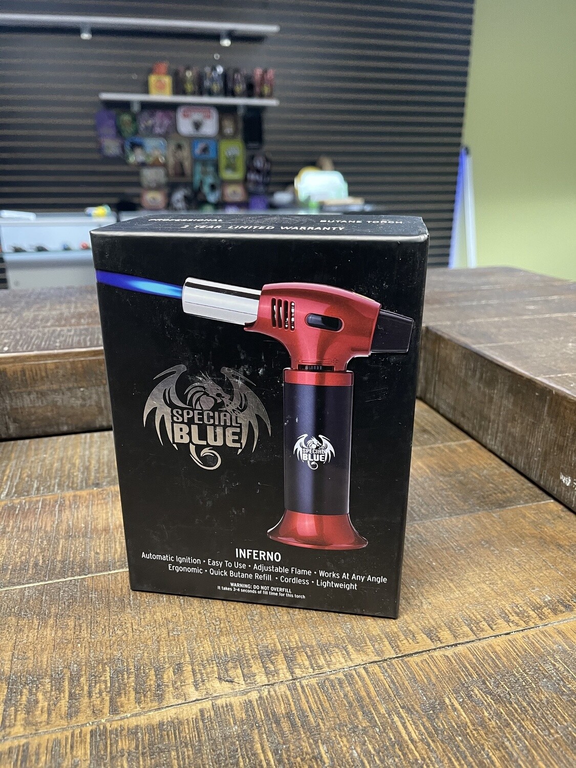 Special Blue Torch, Colour: Red