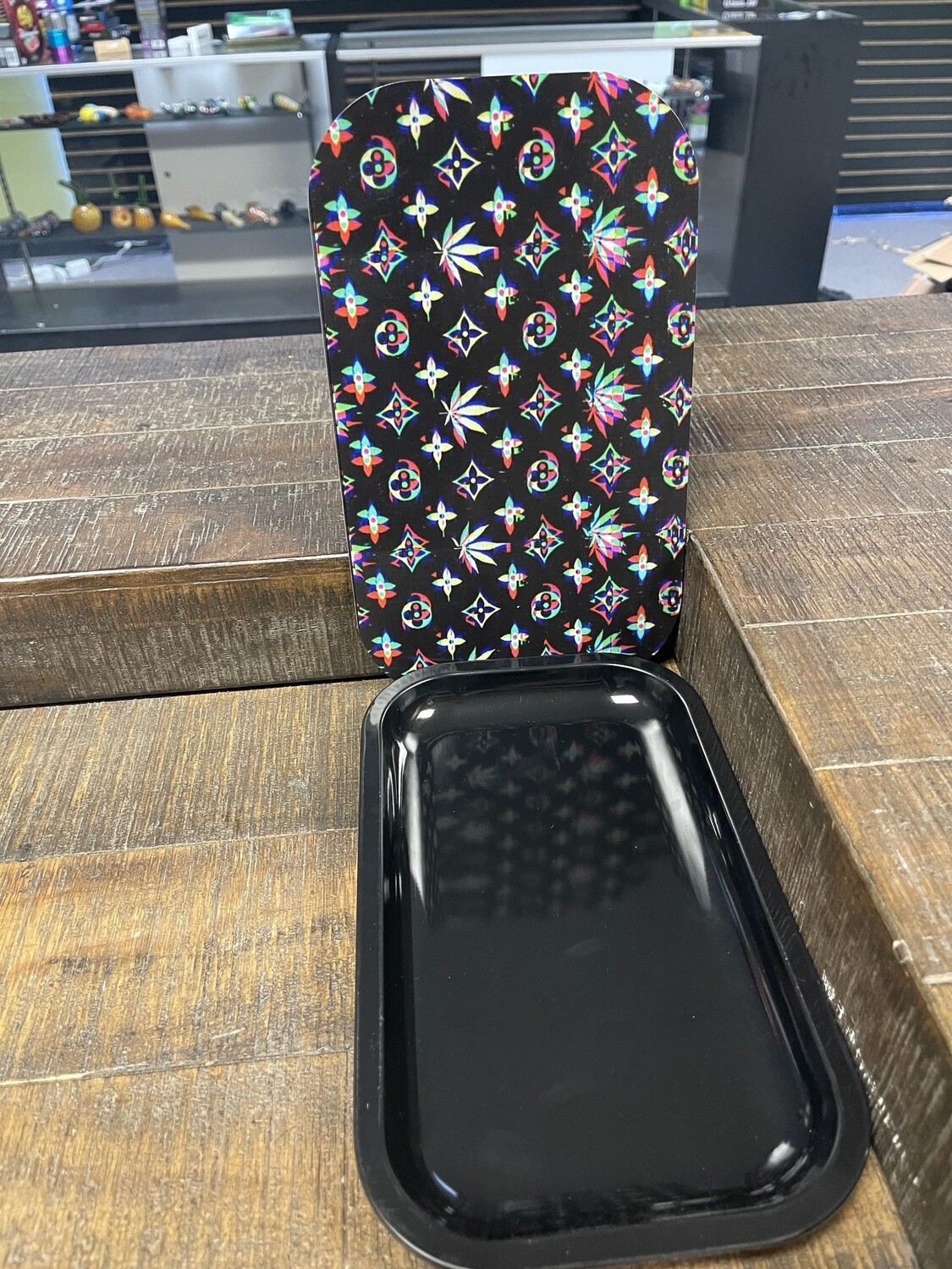 Trippy Rolling Tray W/Lid (Medium)