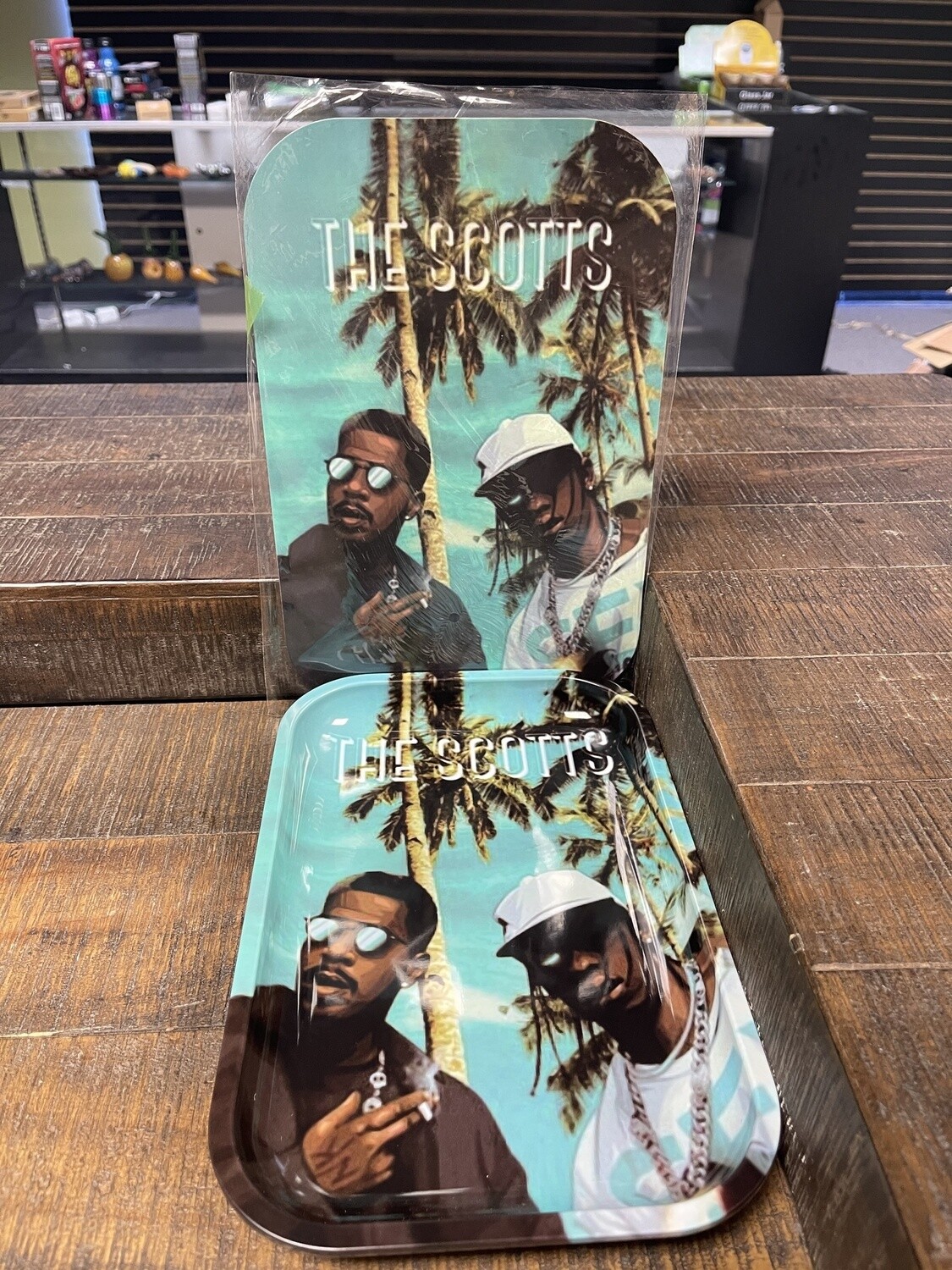 Scotts Rolling Tray w/lid (Large)