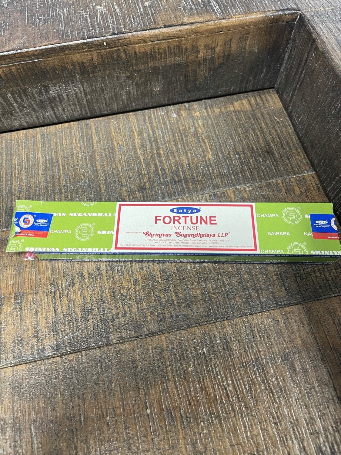 Nag Champa 15g incense (12 ct), Scent: Fortune