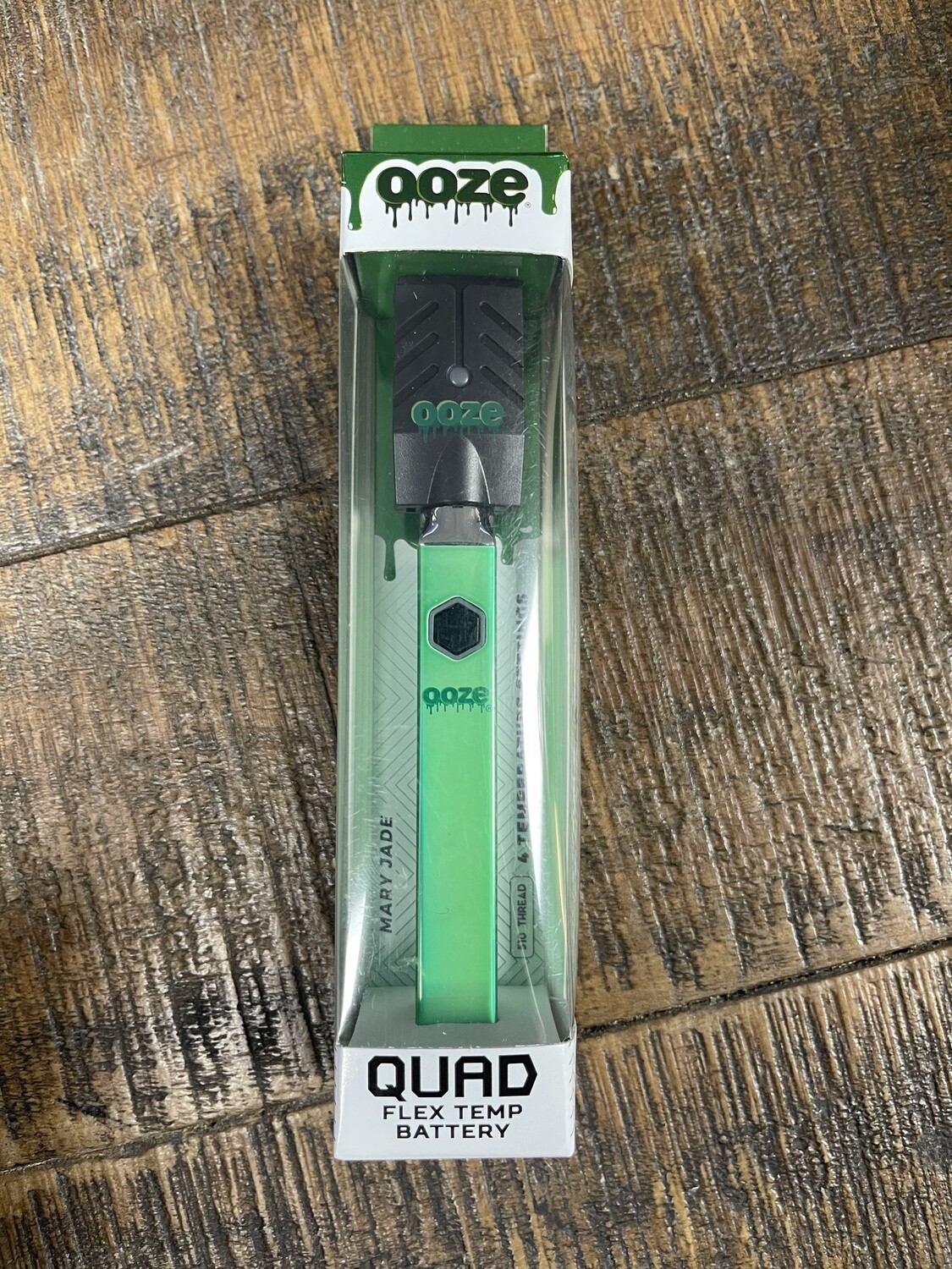 Ooze Quad 500 mAh Battery, Colour: green