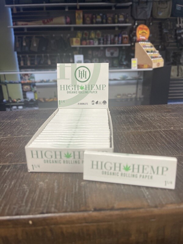 High Hemp Organic Rolling Papers (1 1/4)