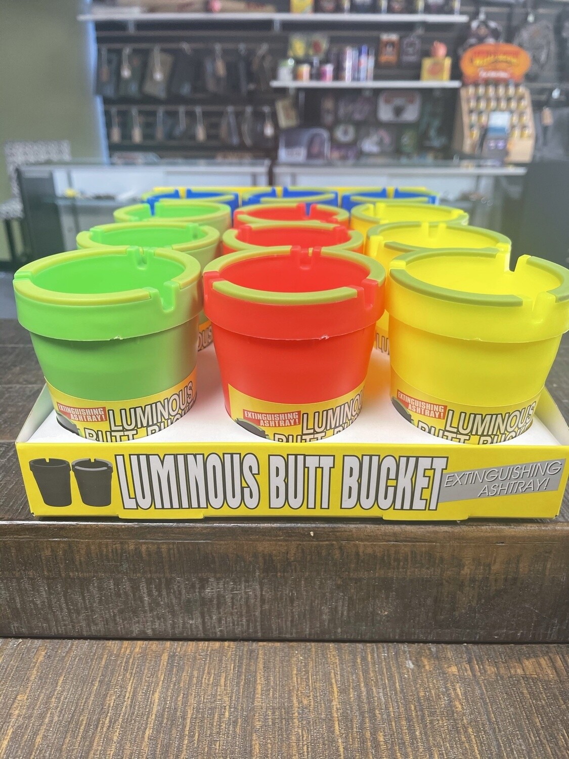 Butt Buckets Luminous Neon, Colour: red