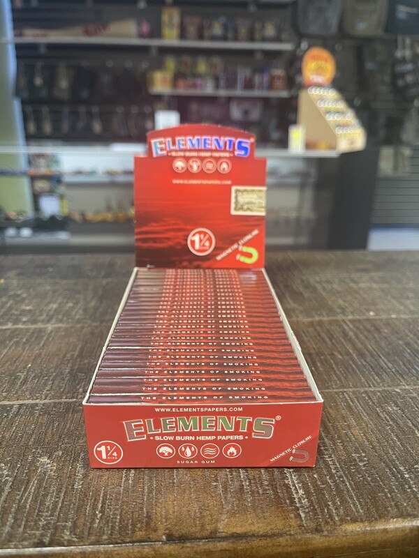 Element Slow Burn Hemp Rolling Papers (1`1/4)