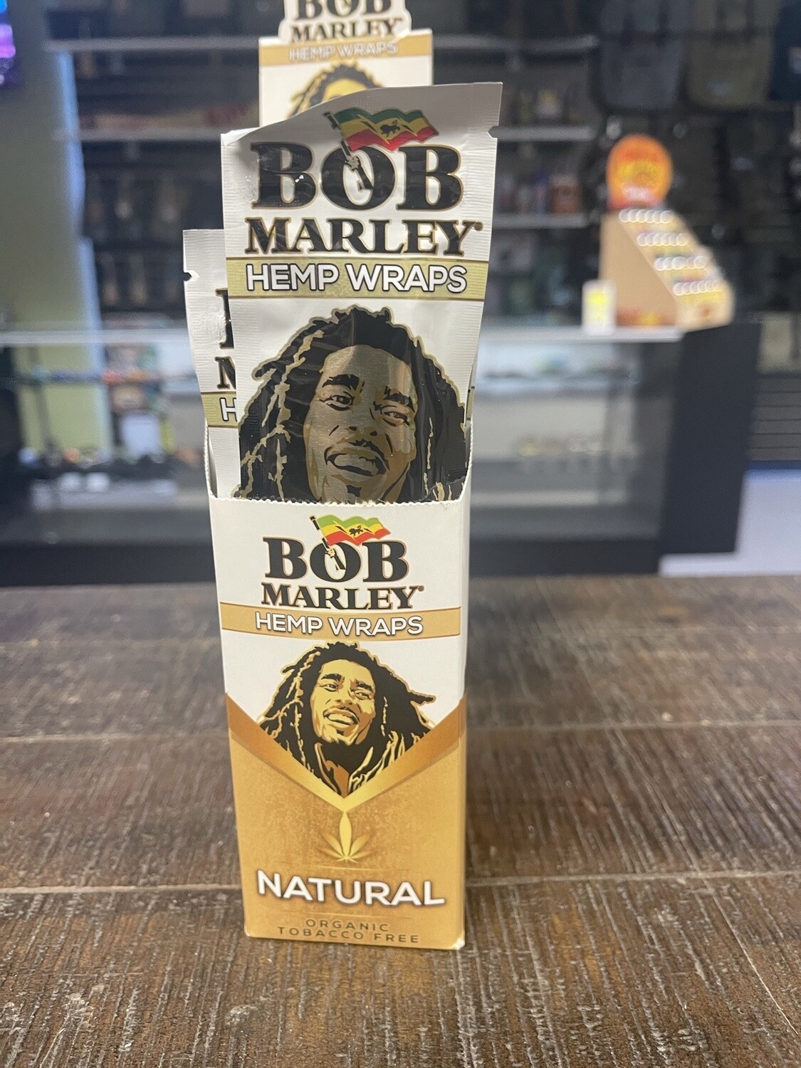 Bob Marley Hemp Wraps, flavor: Natural