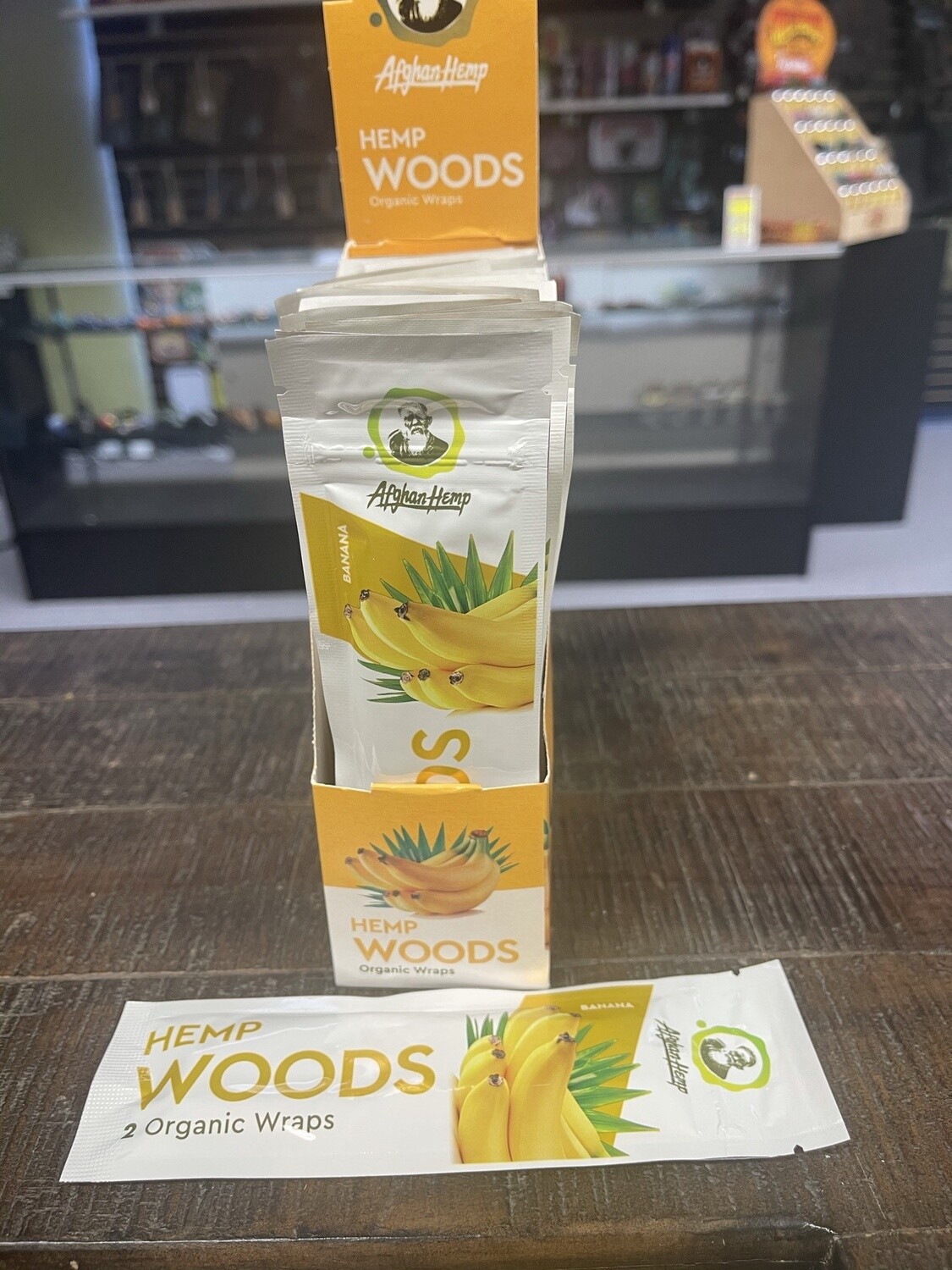 Afghan Hemp Organic Hemp Wraps, flavor: Banana