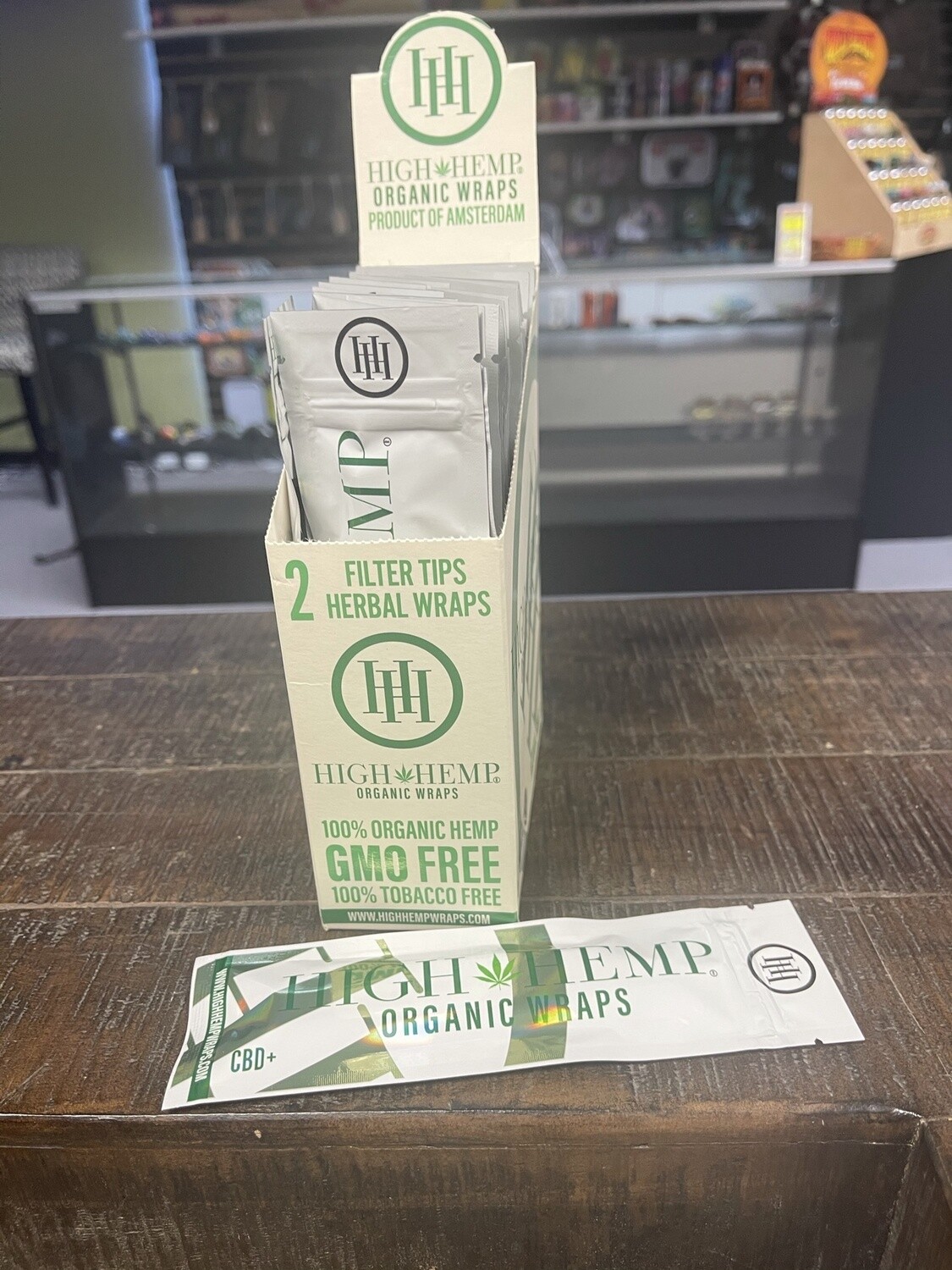 High Hemp Organic Hemp Wraps, flavor: CBD+