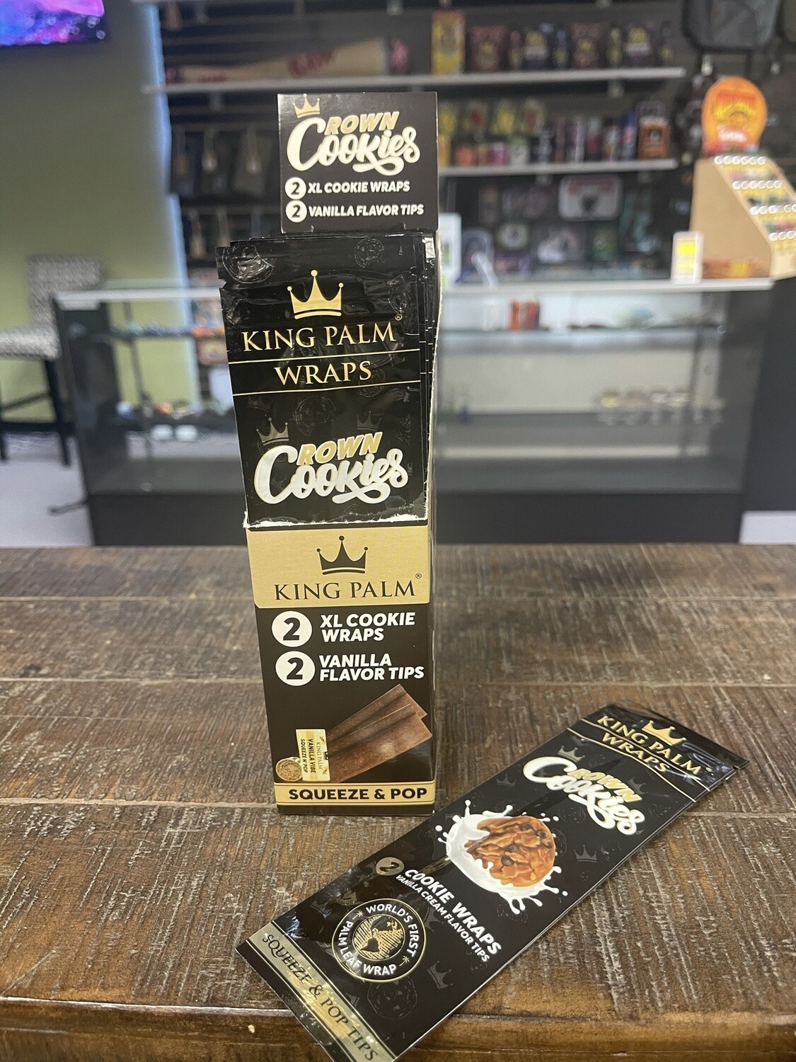 King Palm Wraps, flavor: Crown Cookies