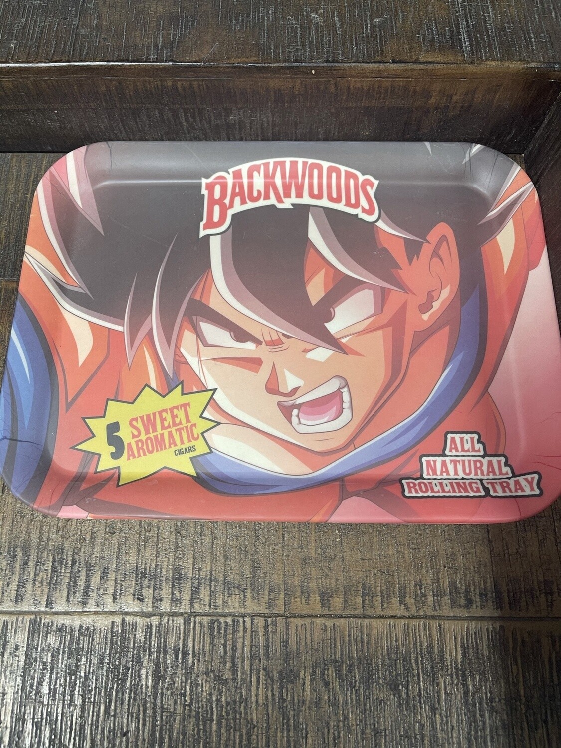Dragon Ball Z Goku Rolling Tray-Biodegradable (Large)