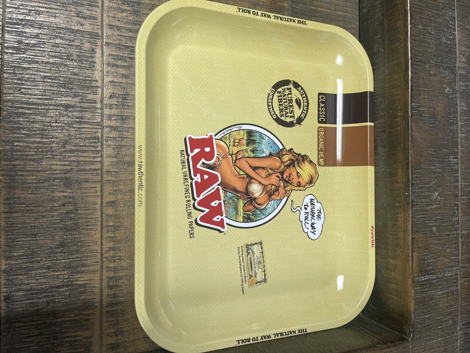 RAW Girl Rolling Tray (Xtra Large)