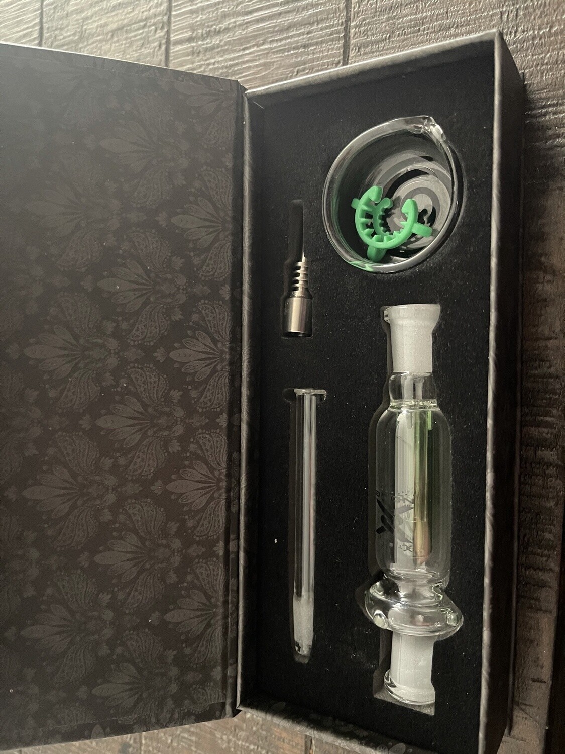 Xtract Node Nectar Collector Kit by DNA Glass, Colour: Green