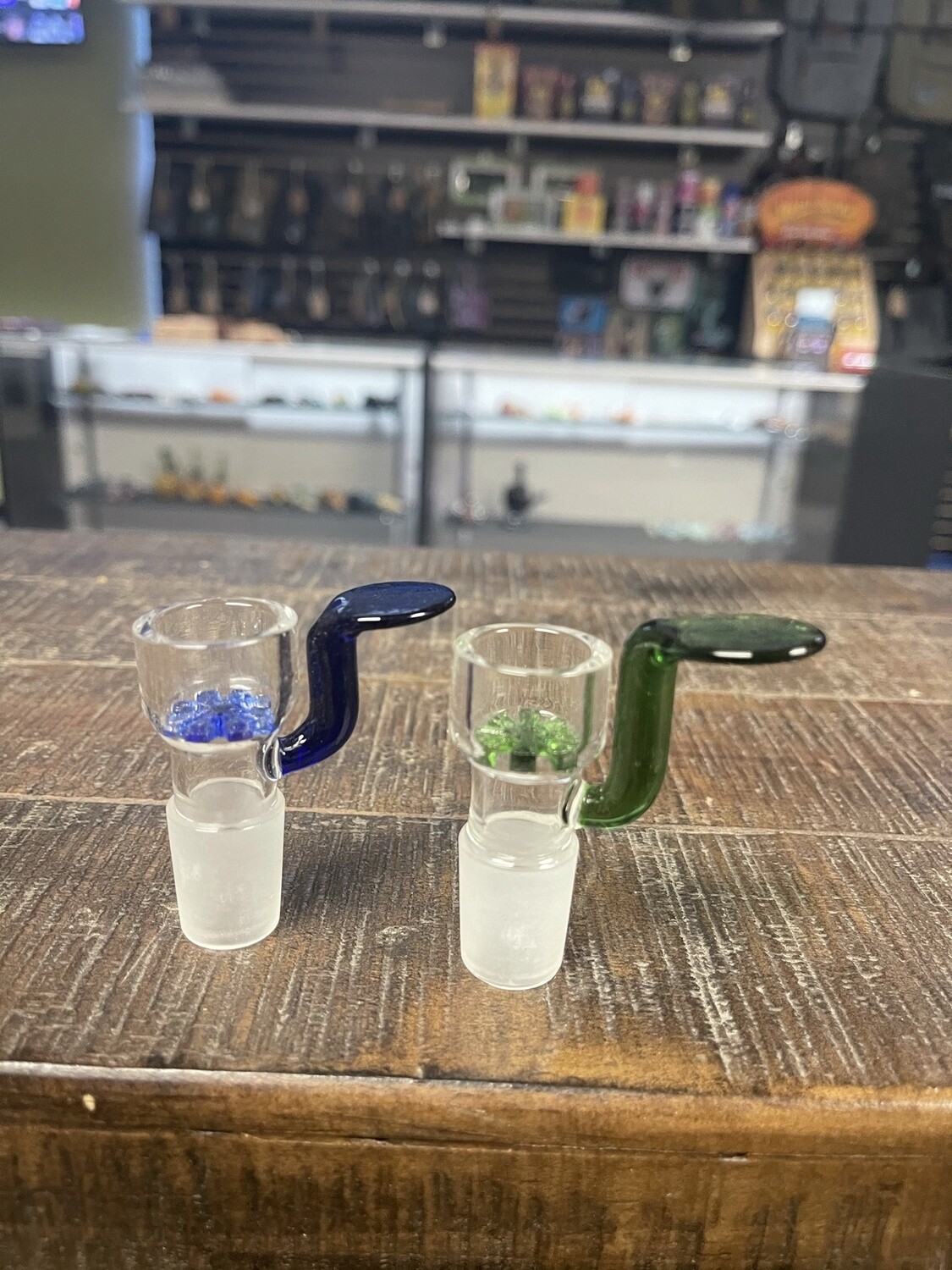 Colored Handle Male 18mm, Colour: Blue