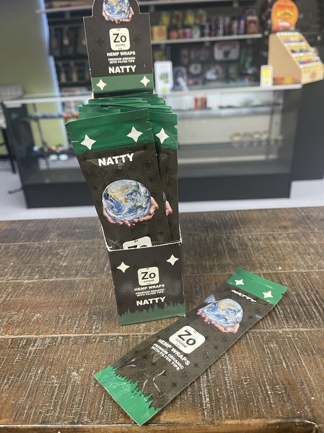 Zooted Hemp Wraps (2ct), flavor: Natty
