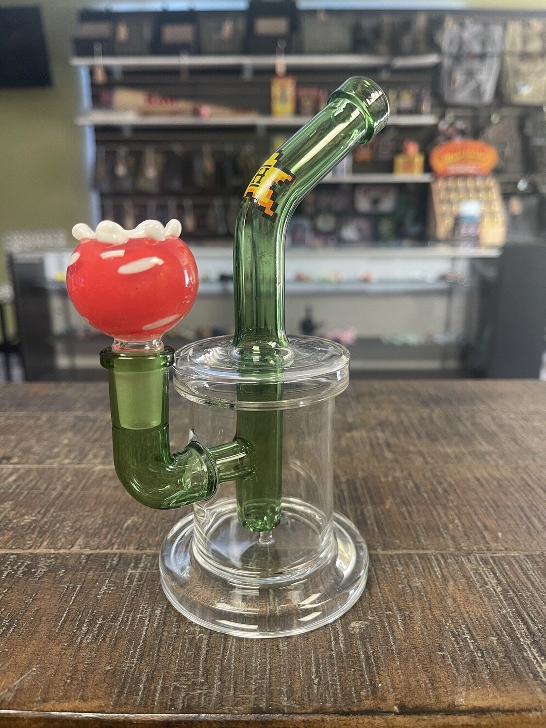 Hemper Gaming Water Bubbler With Strawberry Bowl 7&quot;