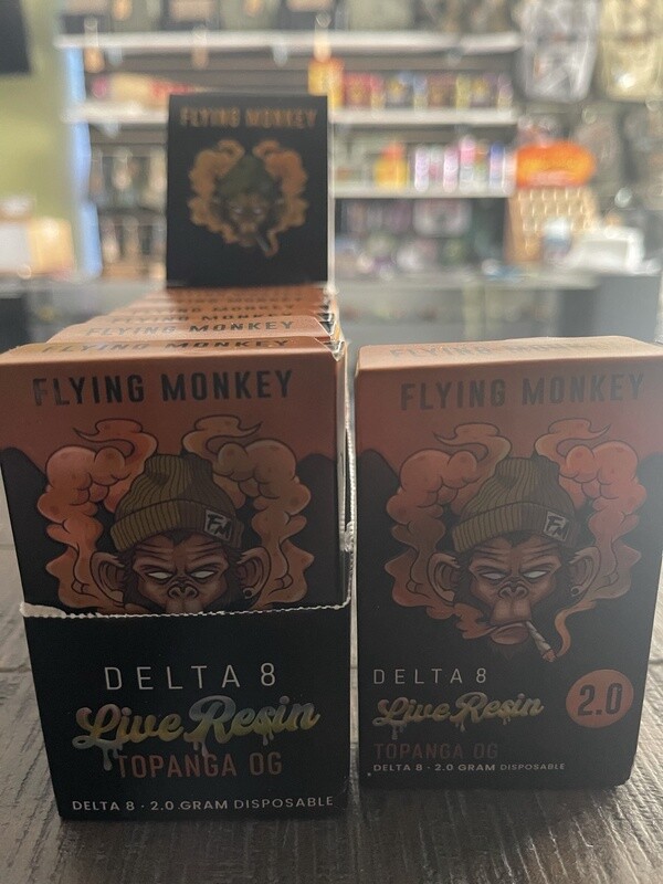 Flying Monkey Delta 8 Live Resin 2gm Disposable Vape