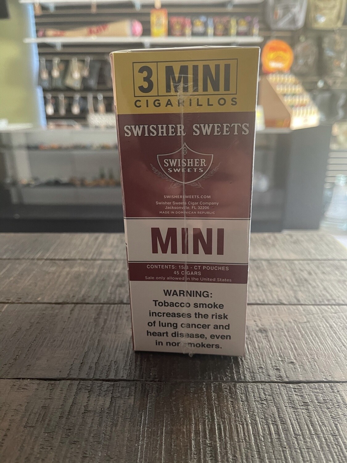 Swisher Mini Cigarillo (3ct), flavor: Sweet