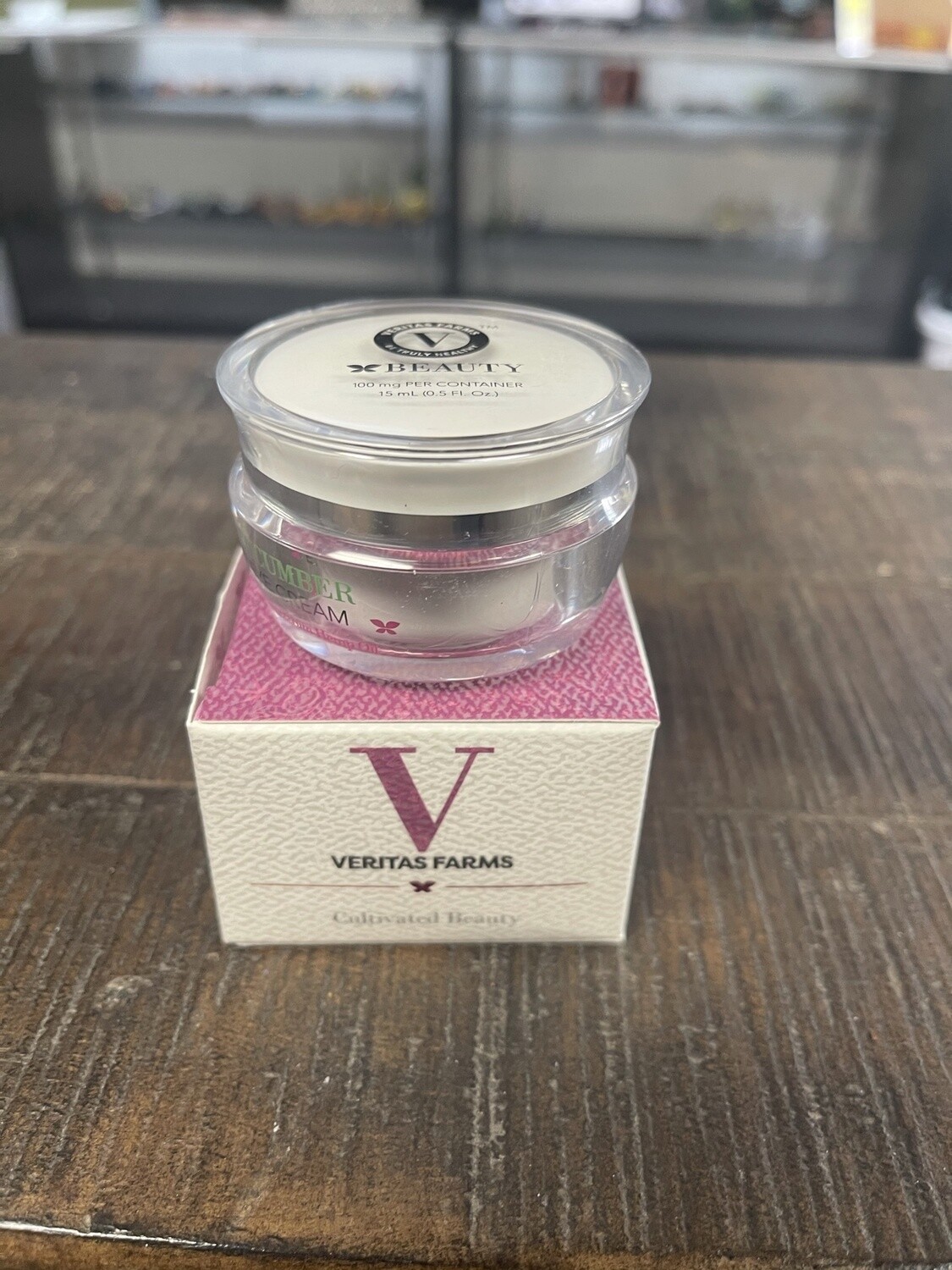Veritas Farms- Cucumber Eye Cream .5oz (100mg)