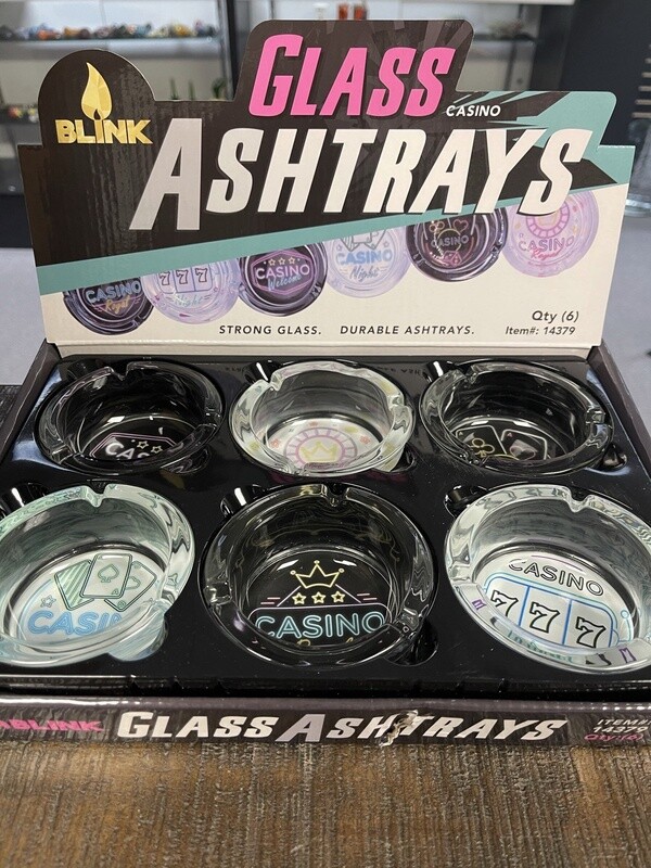 Blink Glass Ashtray (Casino)