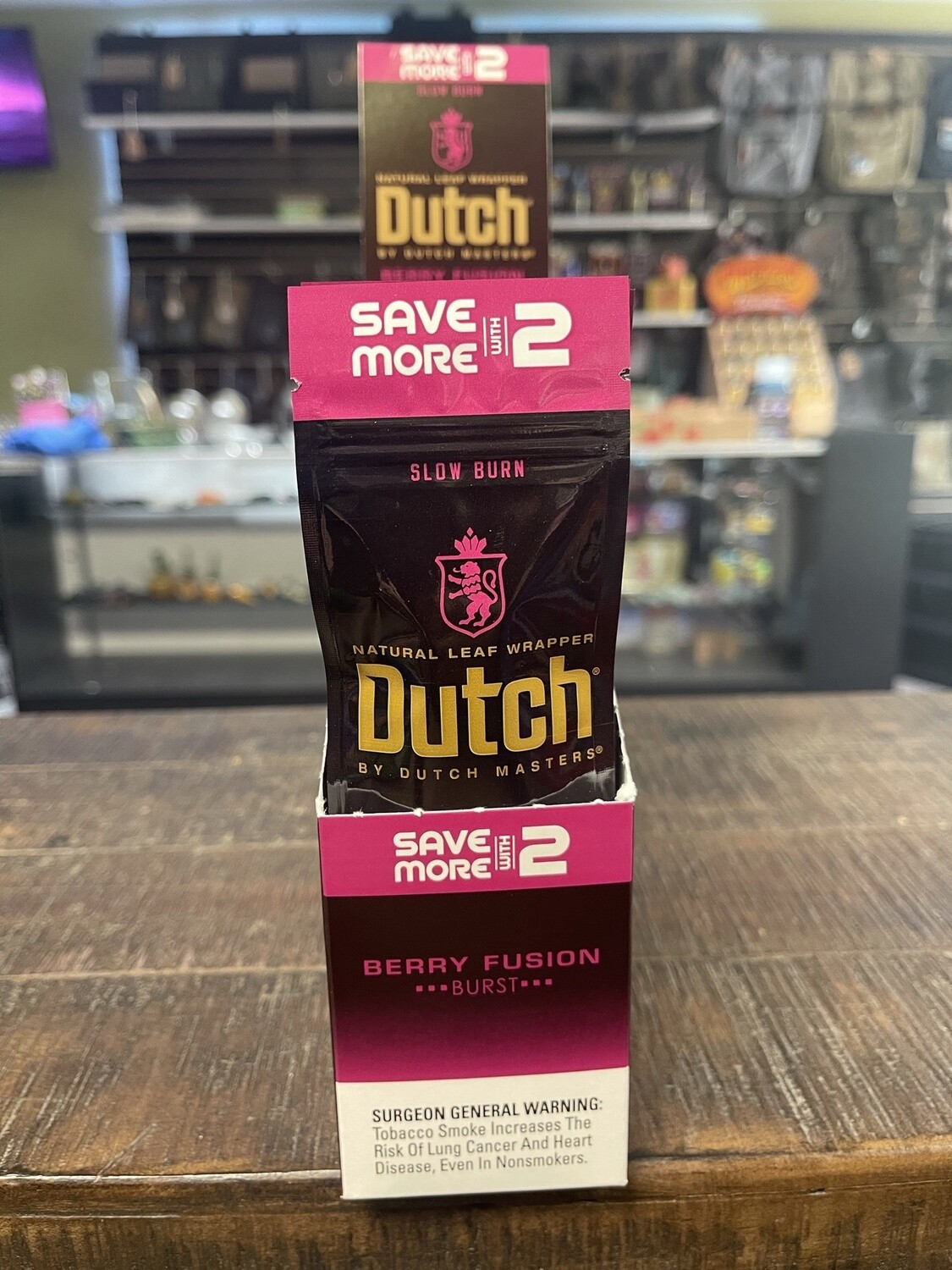 Dutch Cigarillos (2ct), flavor: Berry Fusion