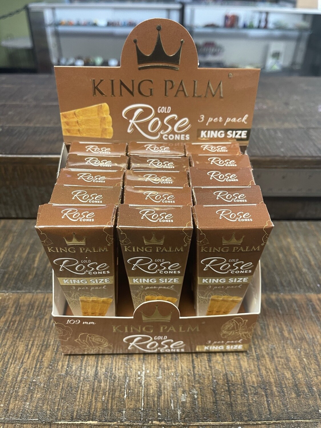 King Palm ROSE cones