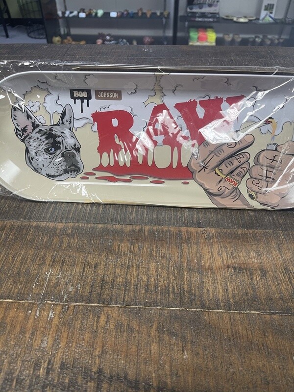 RAW Authentic X Boo Johnson Skate Deck Rolling Tray