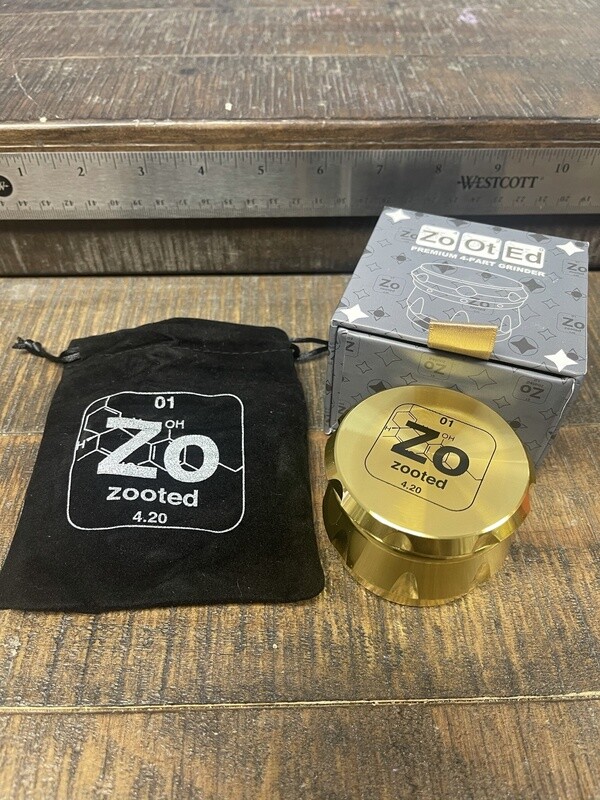Zooted Premium Grinder 4 Piece 63mm
