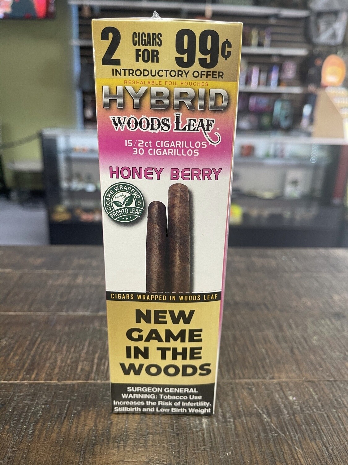 Hybrid Wood Leaf (Honey Berry)