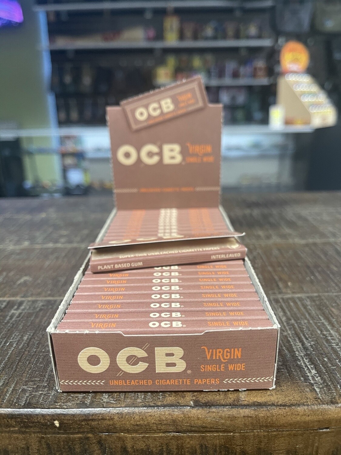 OCB Virgin Rolling Papers (single wide)