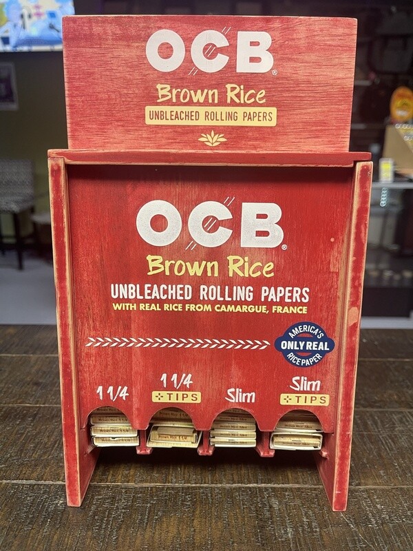 OCB Brown Rice Rolling Papers (1 1/4)