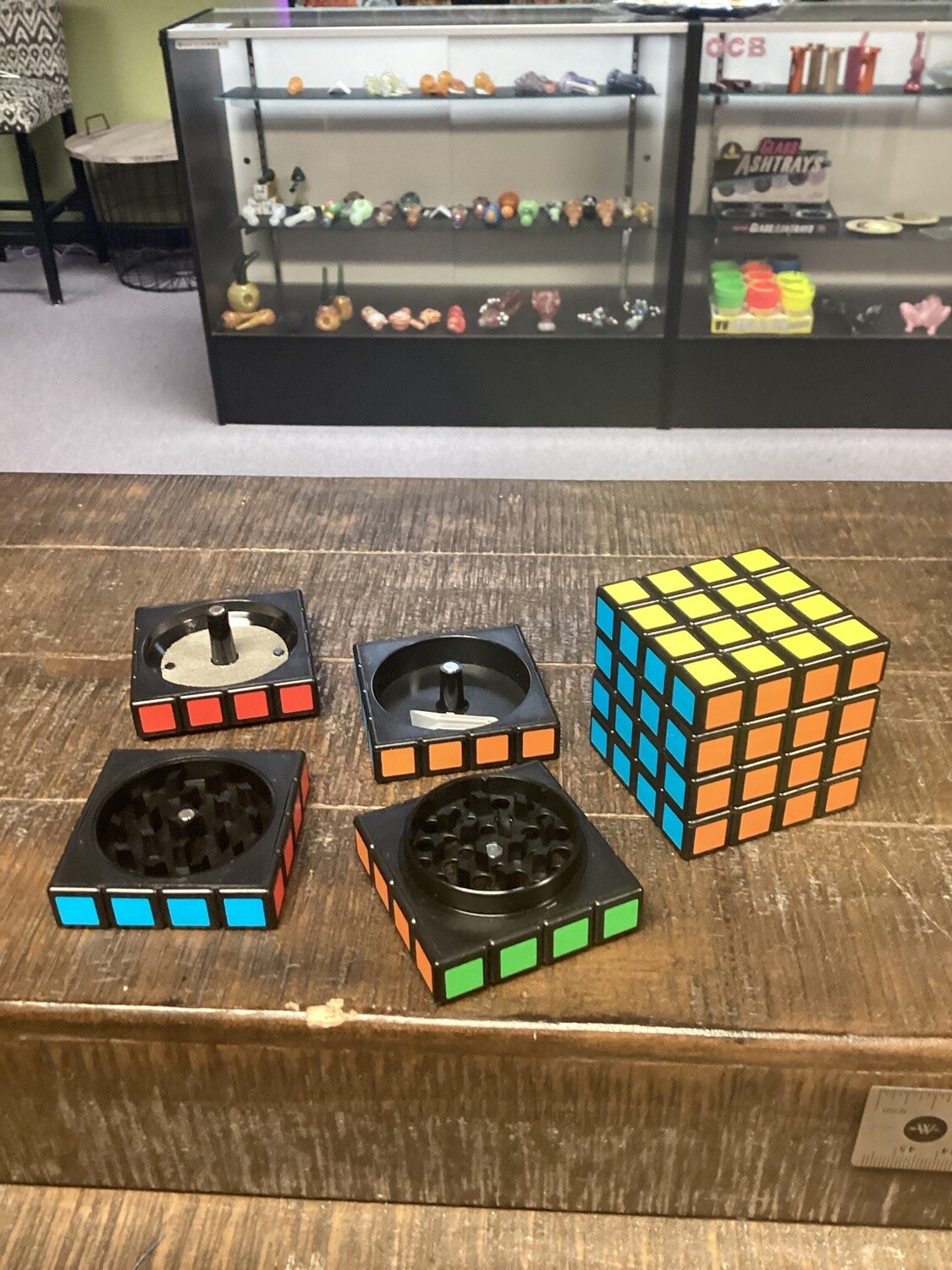 Rubiks Cube Grinder 4 part (58mm)