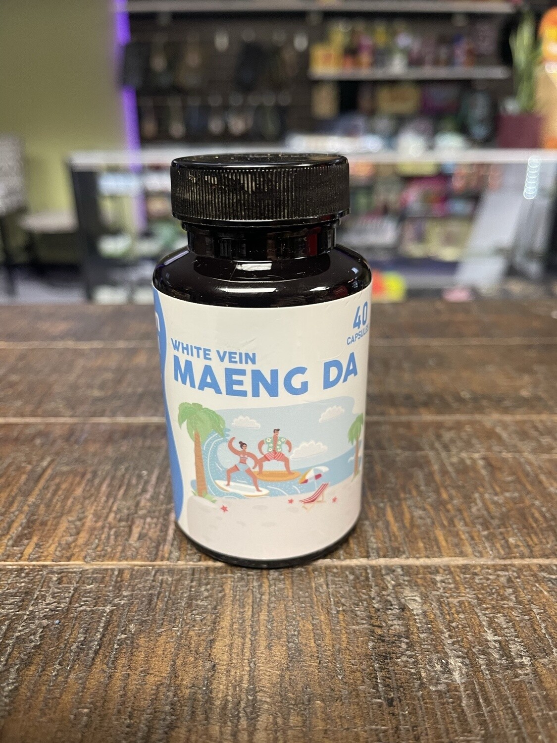 Pure Zen Capsules, Size: 40 ct., Strain: White Vein Maeng Da