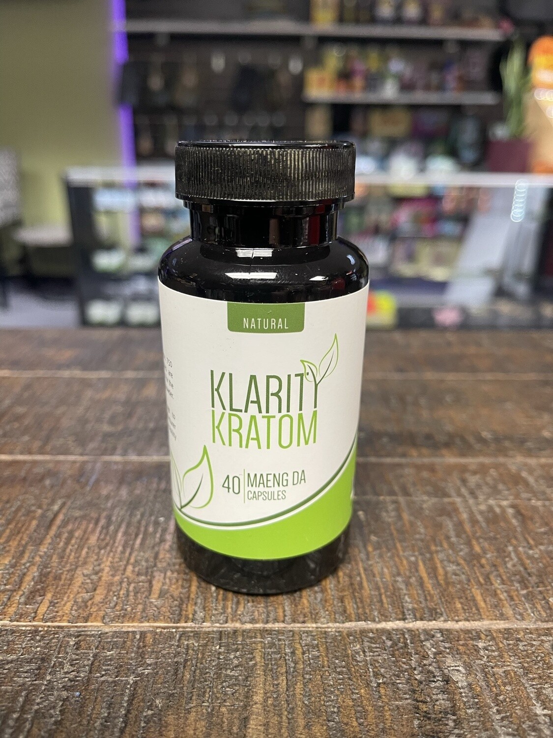 Klarity Kratom Capsules, Size: 40 ct., Strain: Maeng Da