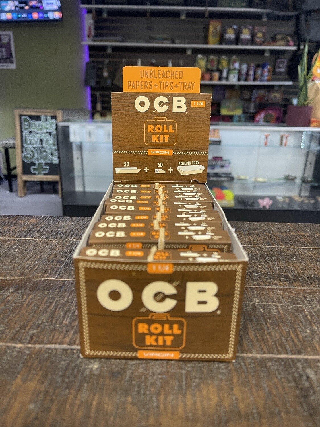 OCB Rolling  Papers Roll Kit (1 1/4), Size: 1 1/4