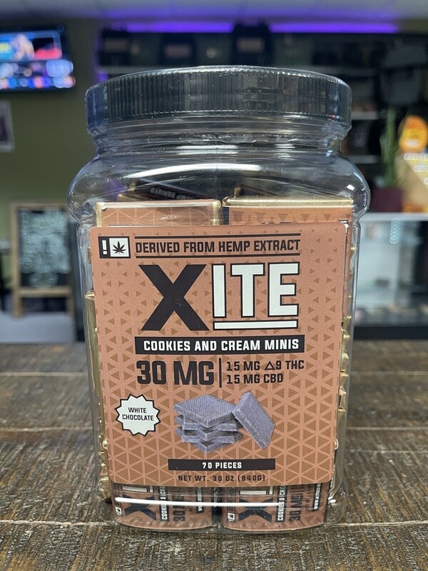 Xite D9 Cookies &amp; Cream Chocolate Bars