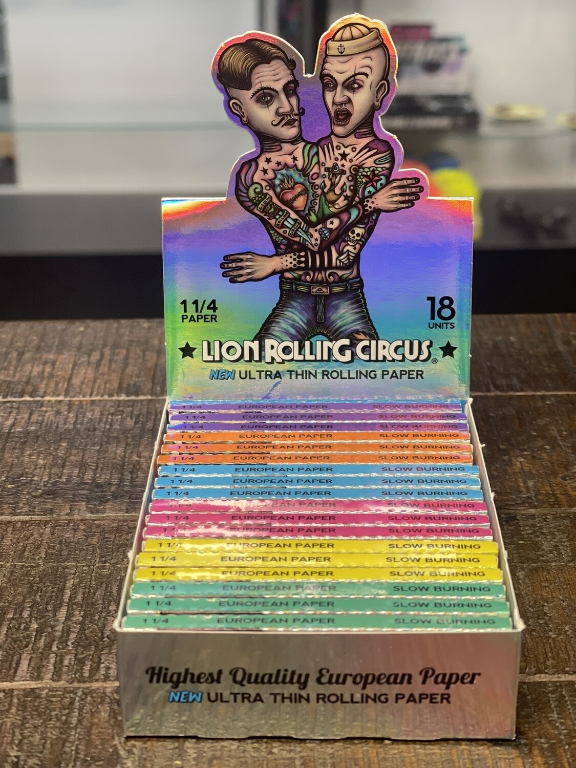 Lions Rolling Circus ULTRA Thin Rolling Papers (1 1/4)