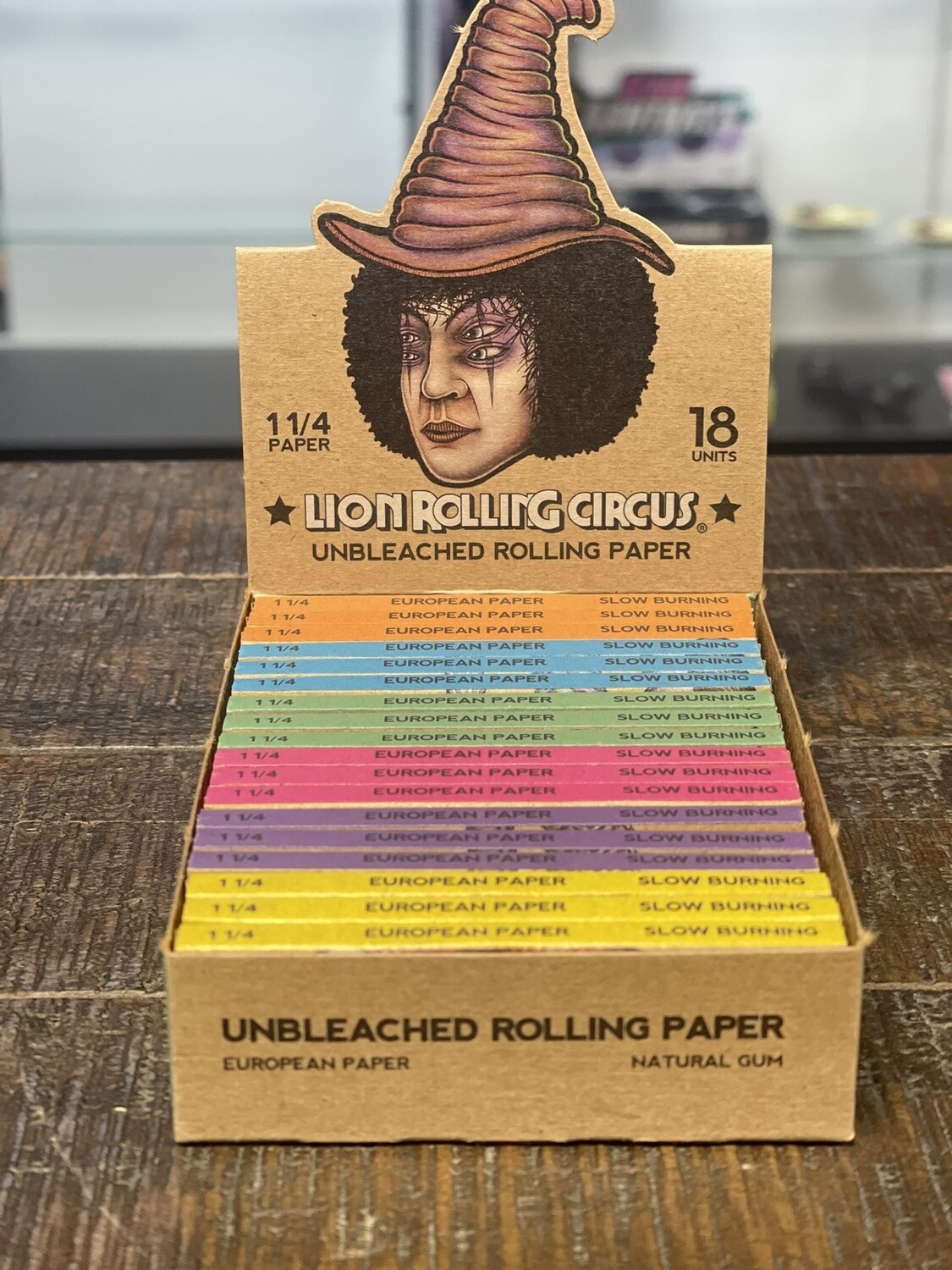 Lions Rolling Cirus Unbleached Rolling Papers, Size: 1 1/4