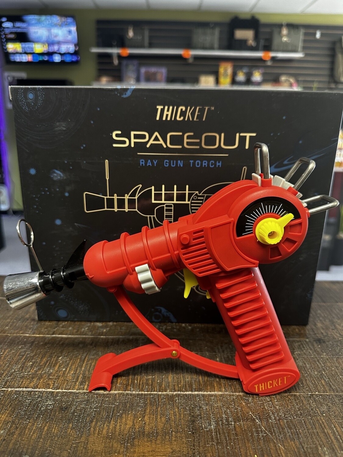 Thicket Space- Out Ray Gun Torch, Colour: Red