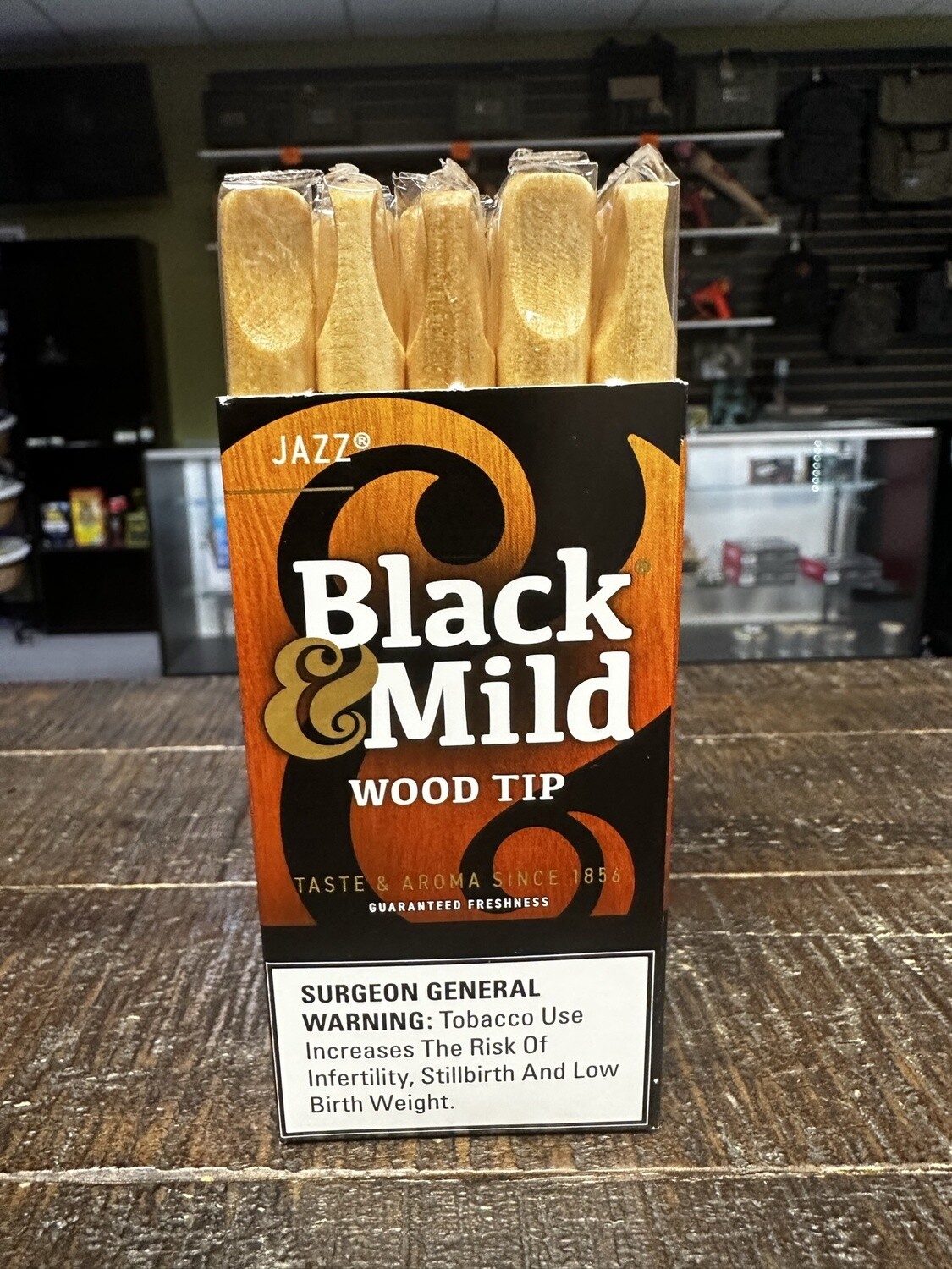 Black &amp; Mild (Singles), Material: Wood, flavor: Jazz